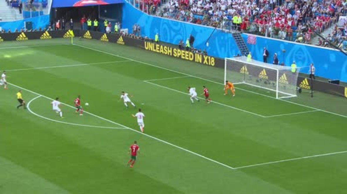 Rusia: Irán se lleva la victoria contra Marruecos tras auto gol en el minuto 95