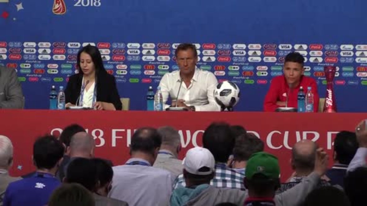 Russia: 'Worst thing that could've happened' – Morocco coach on team's defeat in first WC match in 20 years