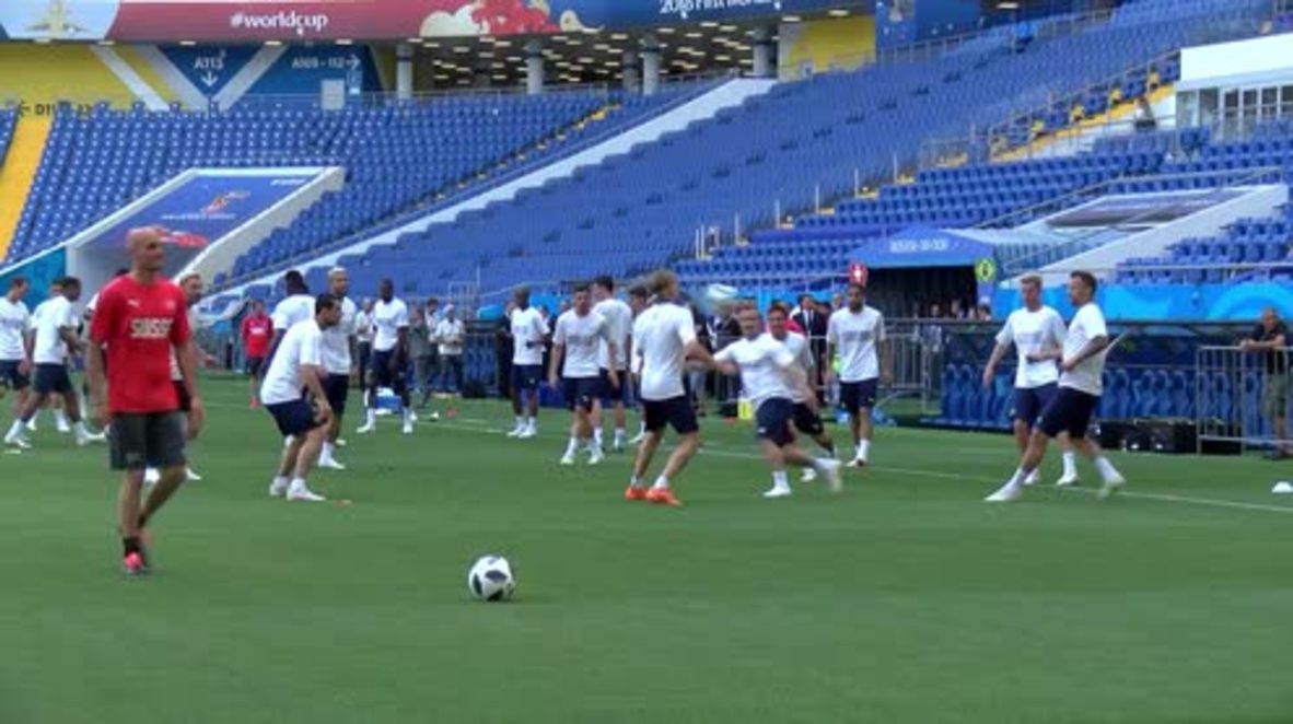 Rusia: Petkovic y su equipo suizo están listos para su partido contra Brasil