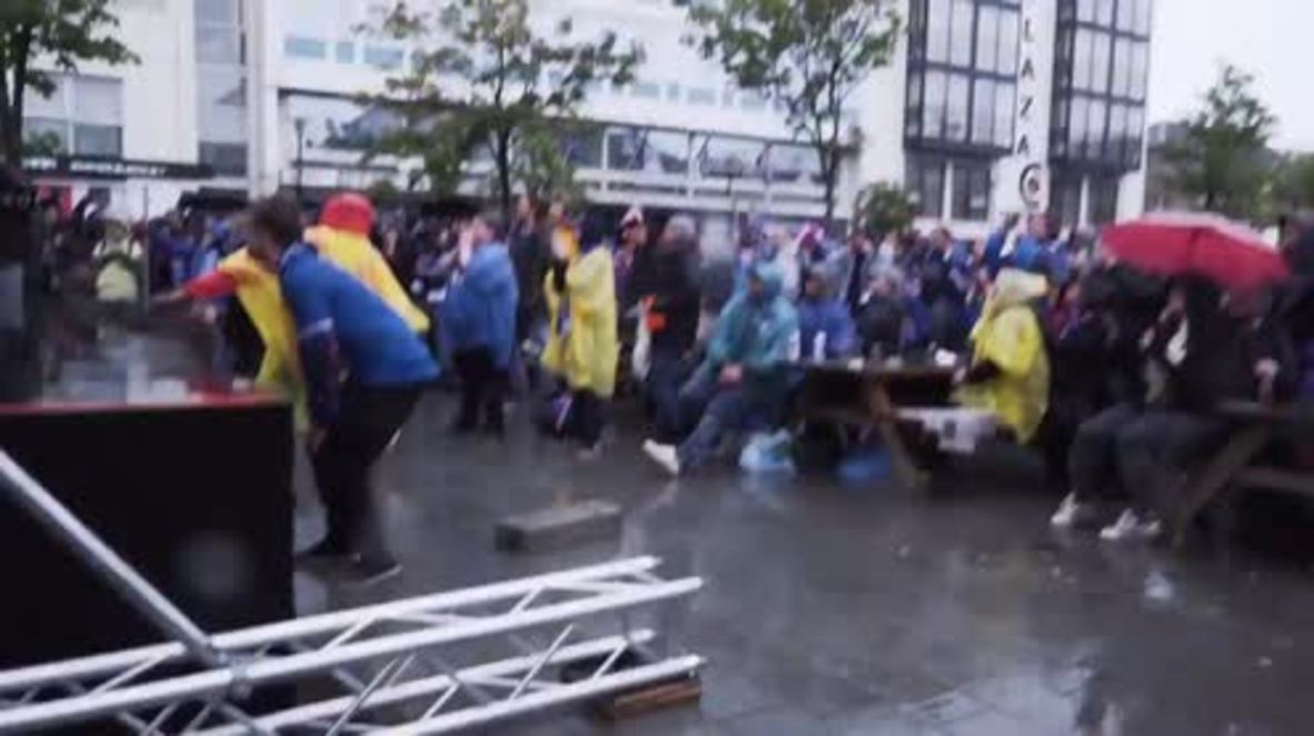 Islandia: Aficionados se llenan de alegría por el empate ante Argentina que dificulta su clasificación