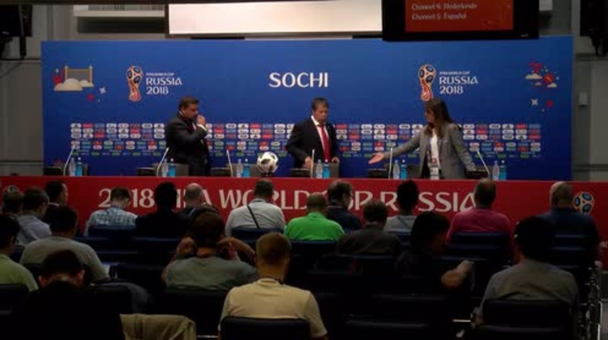 Russia: Panama coach lifts team's spirits after 3:0 Belgium loss