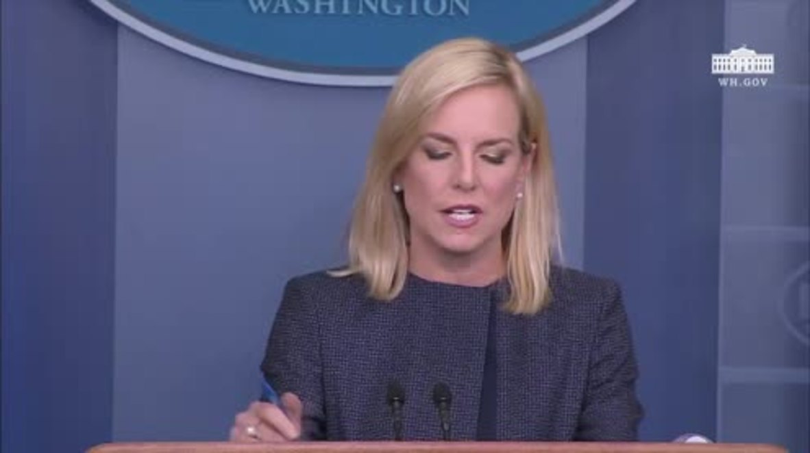 USA: Homeland Security Sec. defends immigration policy separating families