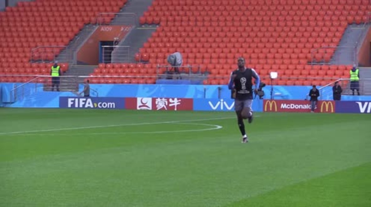 Russia: Les Bleus warm up to meet Peru in second group stage match