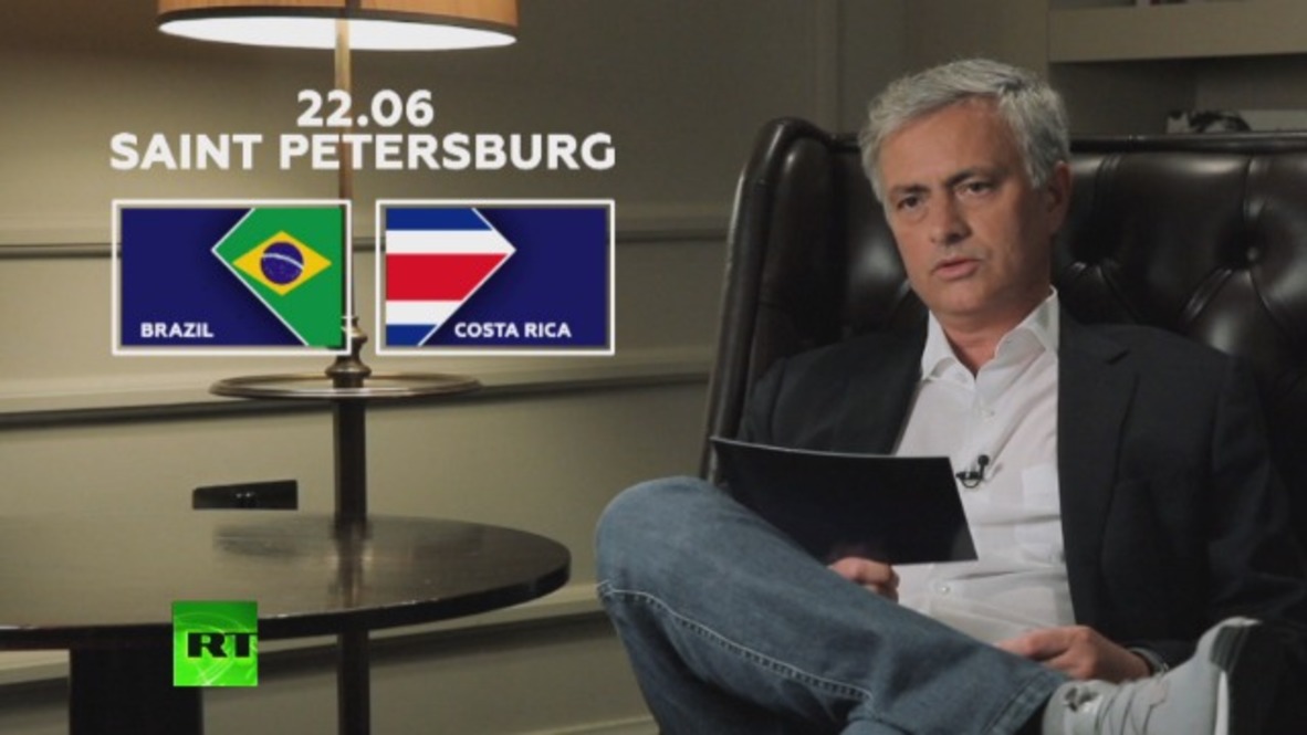 Mourinho bets on 'creative' Brazil against 'stable' Costa Rica