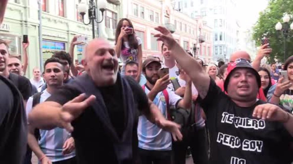 The ultimate World Cup song? Exuberant Argentina fans create their own ‘Katyusha’
