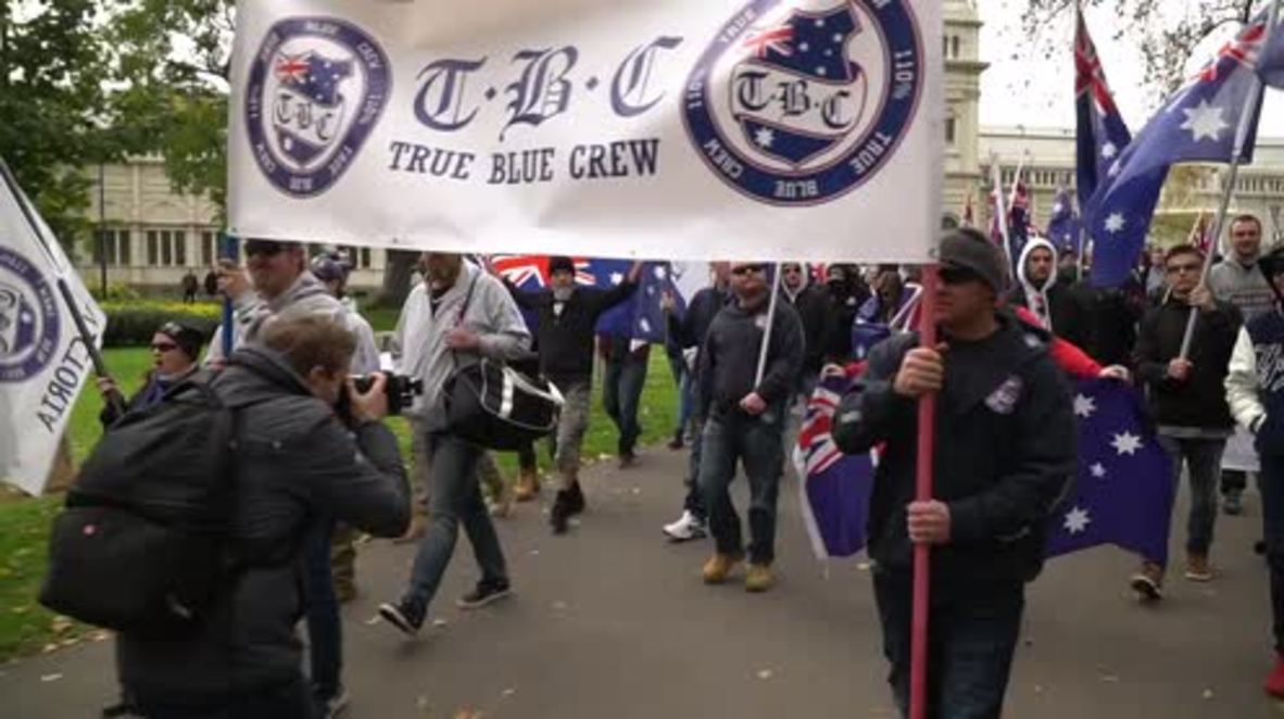 Australia: Counter-protest outnumbers far-right rally in Melbourne