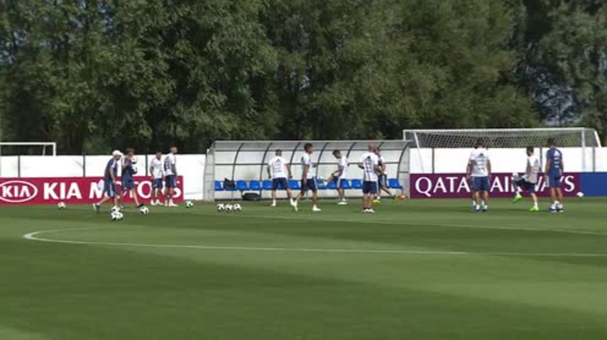 Russia: Argentina train ahead of deciding match with Nigeria