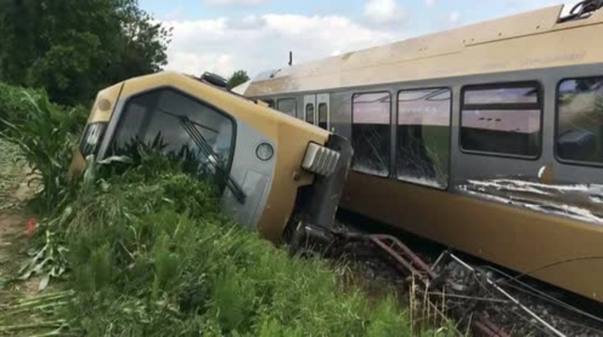 Austria: Un tren descarrila y deja 30 heridos en St. Polten