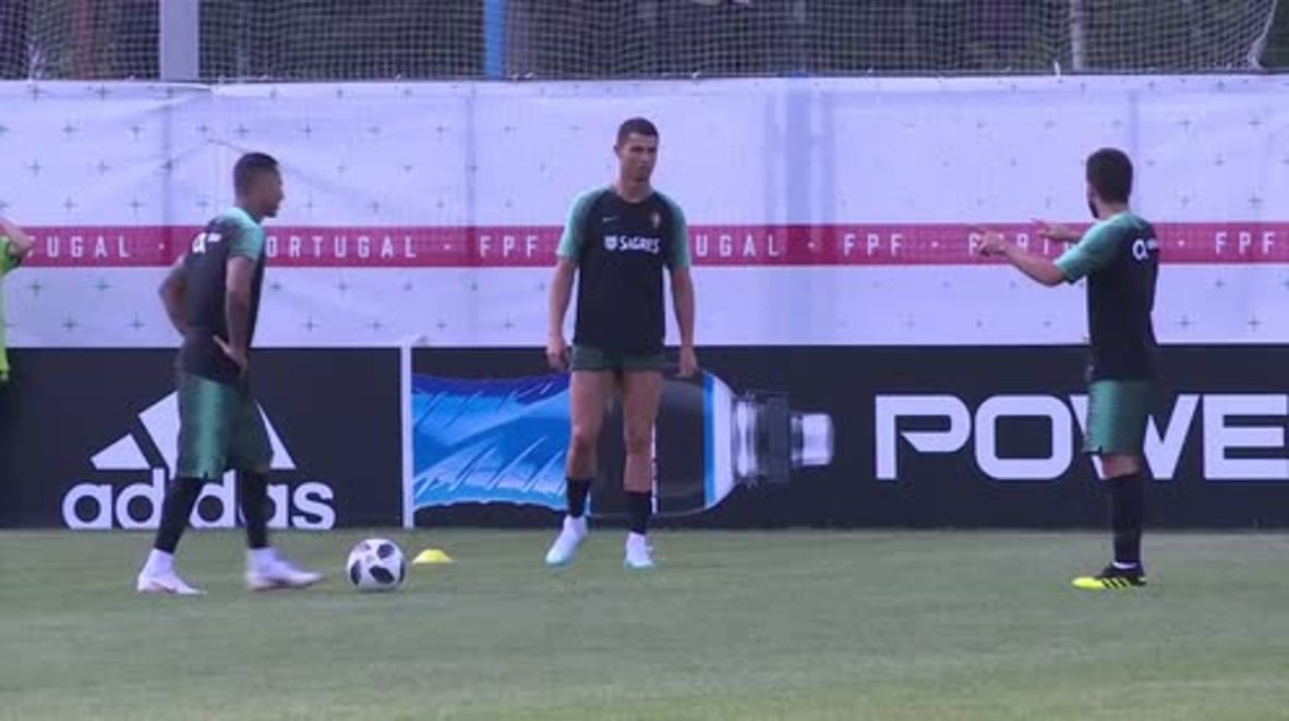 Russia: Ronaldo and Portugal train following draw with Iran