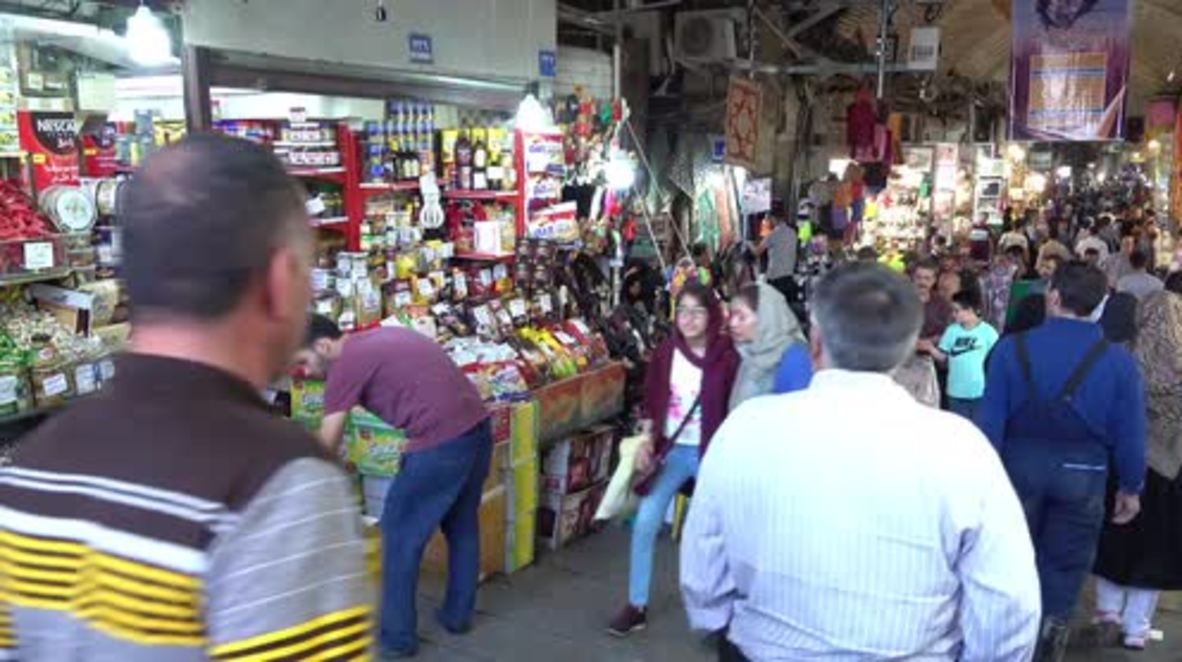 Iran: Tehran's Grand Bazaar reopens after shutdown