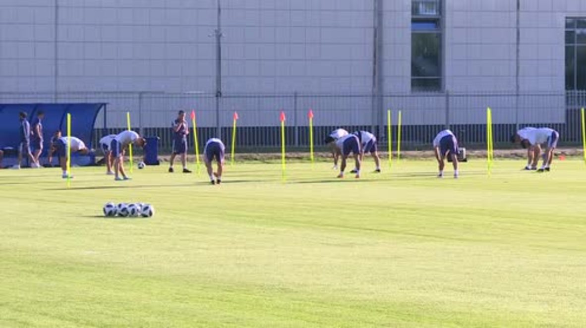 Russia: Argentina train ahead of first play-off game with France