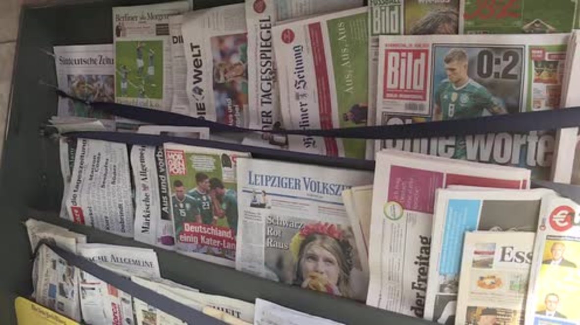 Germany: Berliners commiserate on Germany’s early departure from World Cup