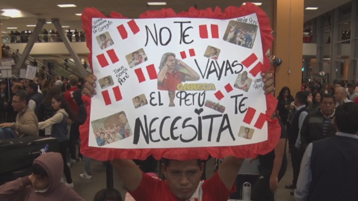 Peru: Champions' welcome for Peru squad in Lima despite WC exit