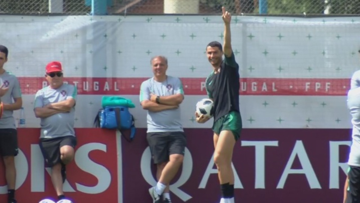 Russia: Ronaldo in high spirits ahead of Uruguay decider