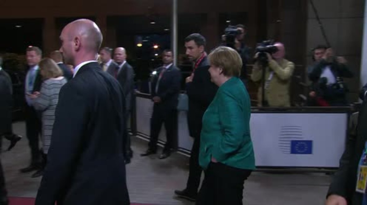All EU Needs is Love? Merkel softens summit with warm embrace to Finnish PM