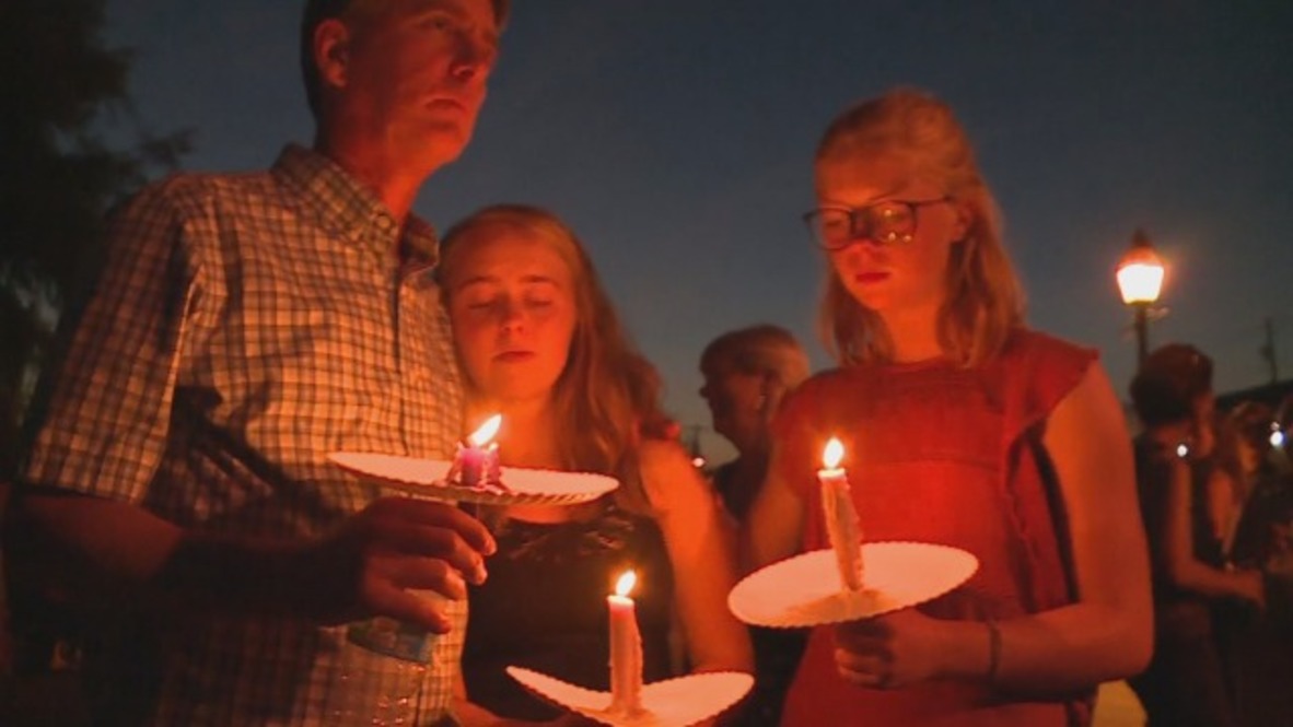 EE.UU.: Annapolis llora a los muertos del tiroteo en el periódico `The Capital Gazette´con una vigilia