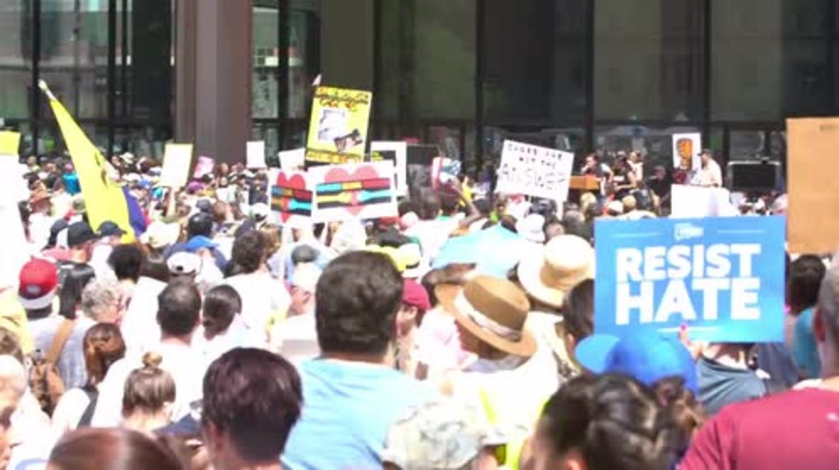 EE. UU.: “Las familias deben estar unidas”, manifestaciones en Chicago contra la política de inmigración de Trump