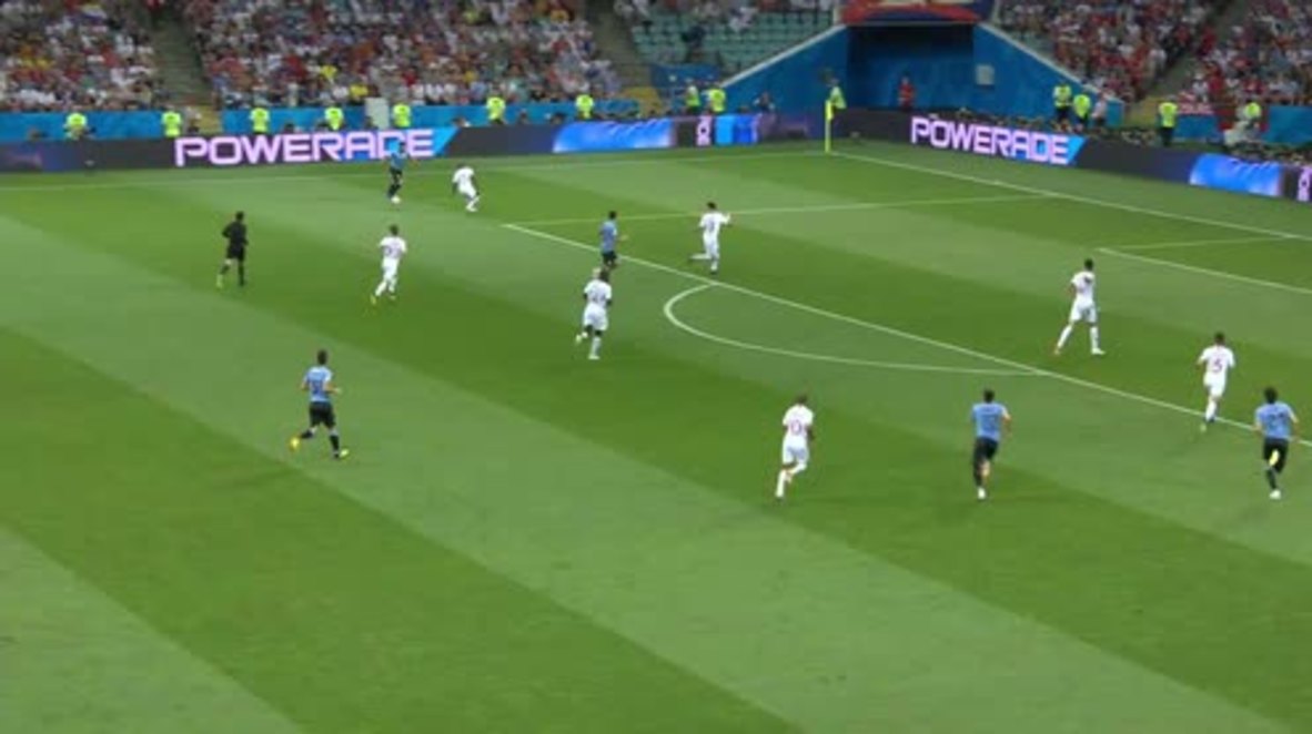 Russia: Uruguay send Ronaldo and Portugal home with 2-1 win