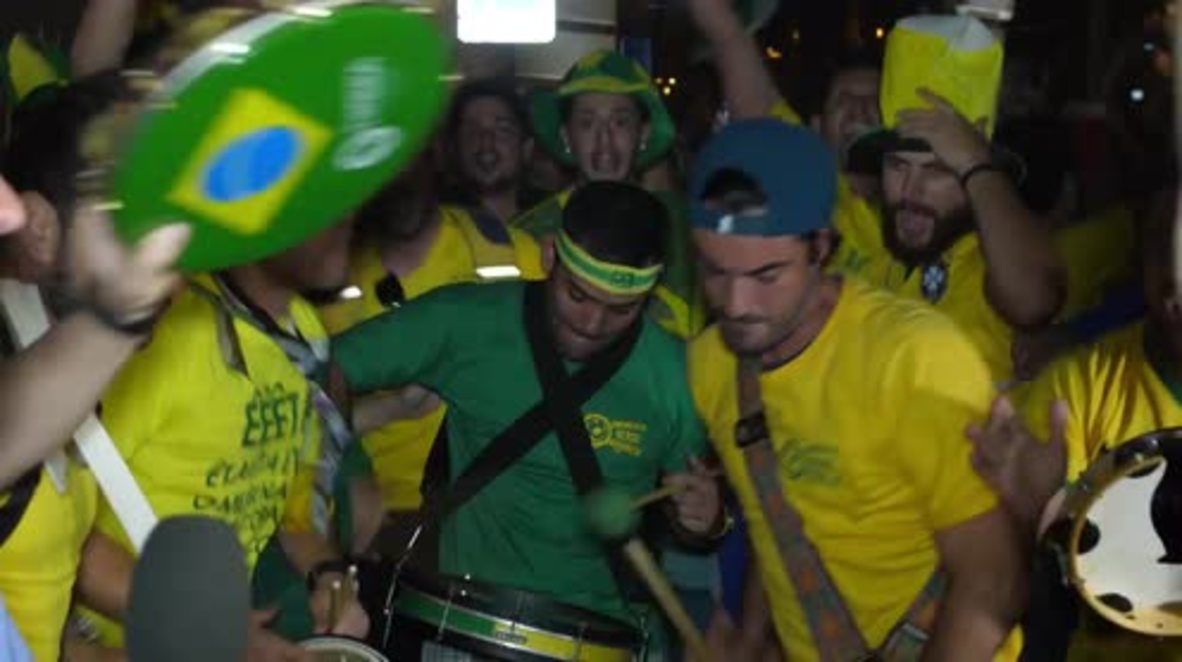 Russia: Brazilian team welcomed to Samara with CARNIVAL