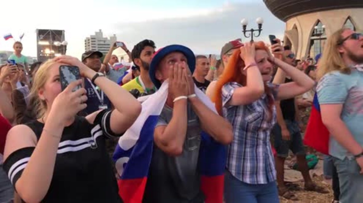 Russia: Adios Espana! Fans across Russia indulge in Spain's shootout pain