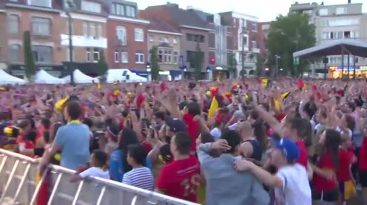 Belgium: Party hits Brussels as joyful fans celebrate 3:2 victory over Japan