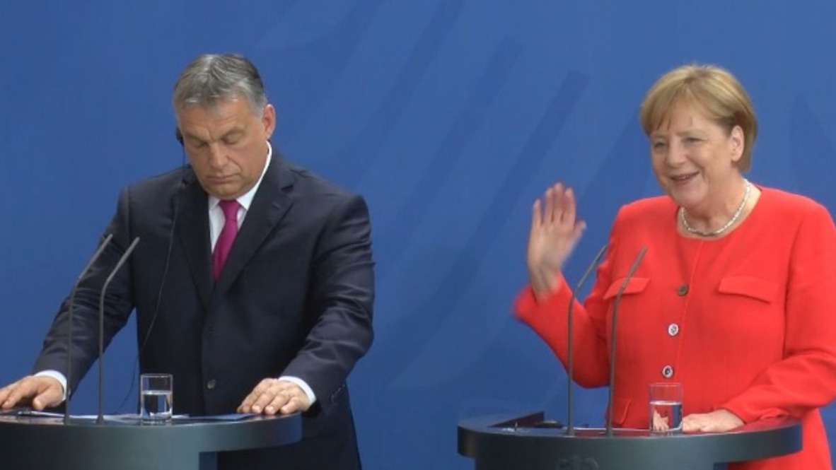 Germany: Merkel and Orban clash over migrant crisis