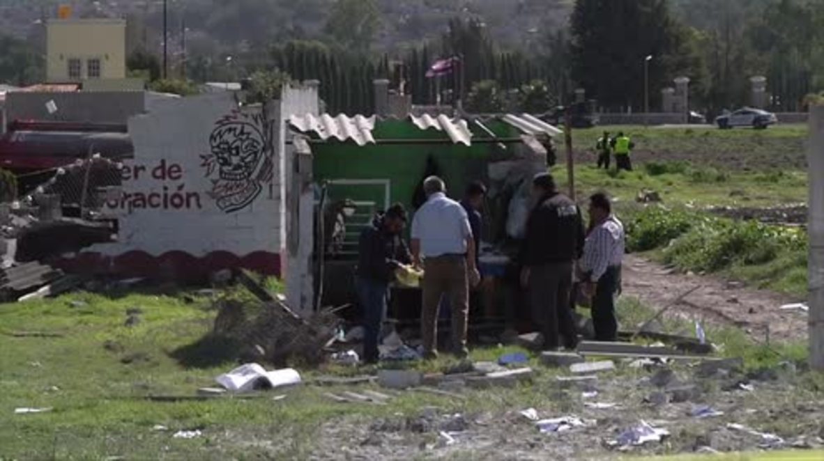 Mexico: At least 24 dead in Tultepec pyrotechnic depot blasts
