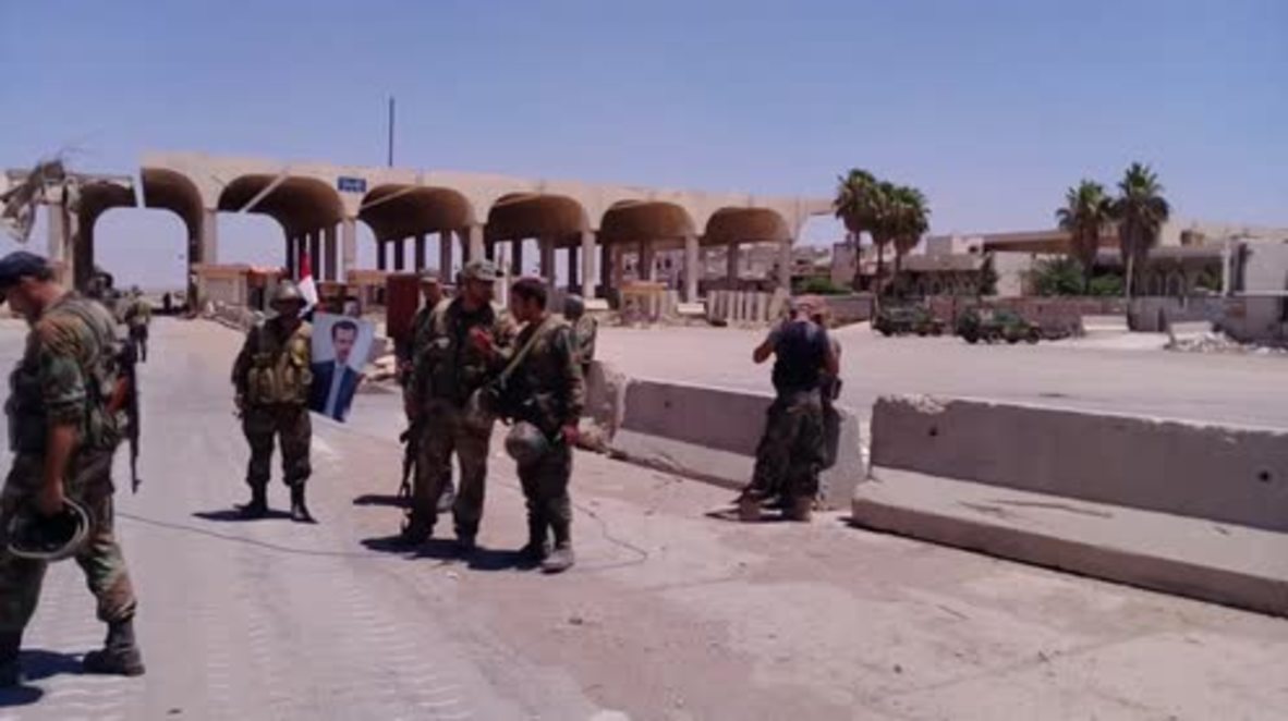 Syria: Government forces retake Nassib border crossing with Jordan