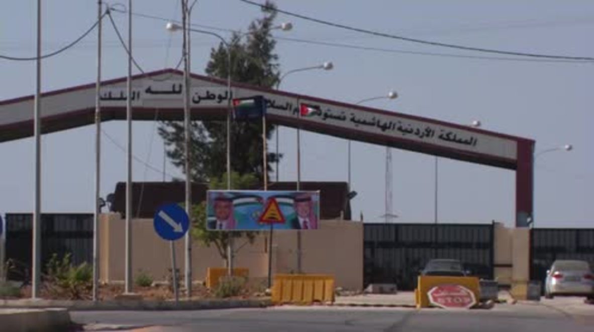 Jordan: Footage captures border crossing following seizure by SAA