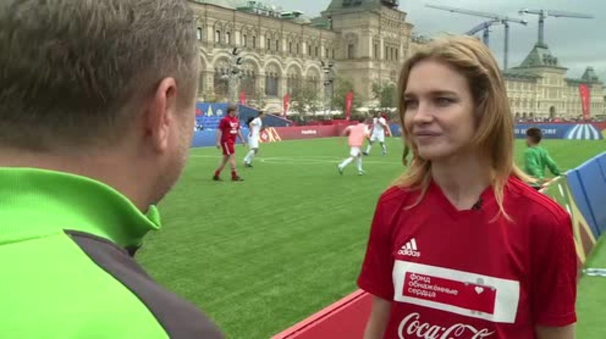 Russia: World Cup will ‘impact kids with special needs’ – Philanthropist & supermodel Natalia Vodianova