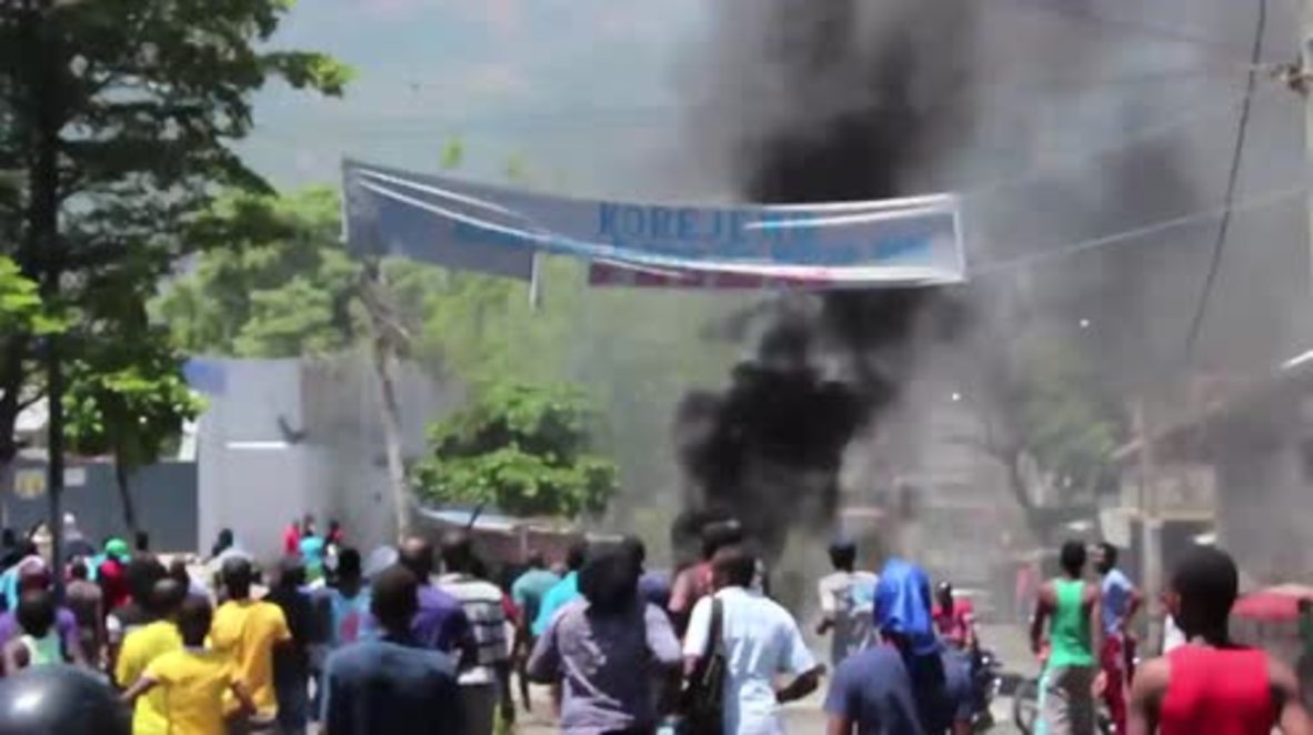 Haiti: Violent fuel hike protests undeterred in Port-au-Prince