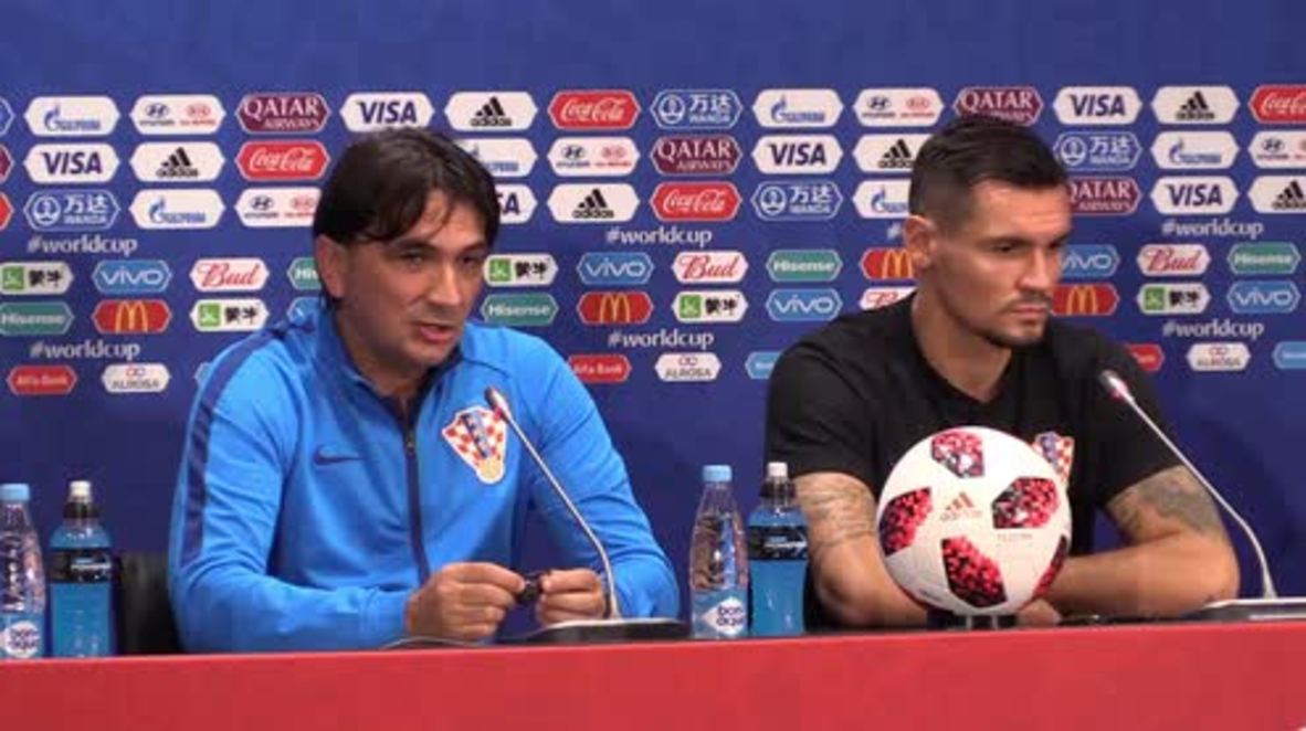 Rusia: Croacia 'pasará a la historia como un gran equipo' - Dice el entrenador Dalic