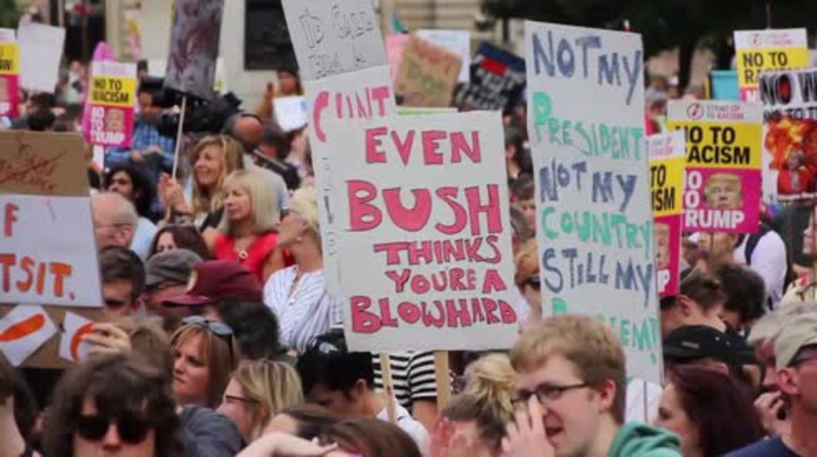 UK: Trump doesn't get away scot-free in Glasgow