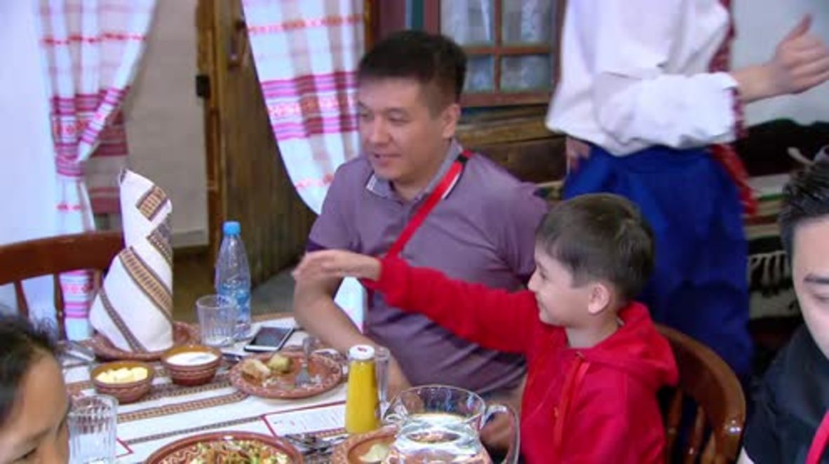 Russia: Kazakh kid wins golden ticket to World Cup final