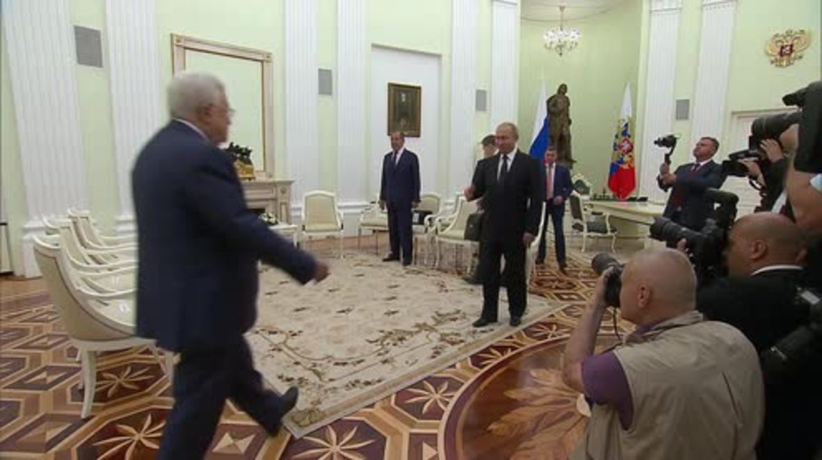 Russia: Abbas praises Russian organisation of WC during Putin meeting