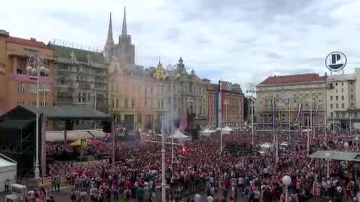 Croatia: Zagreb pumped for final against France