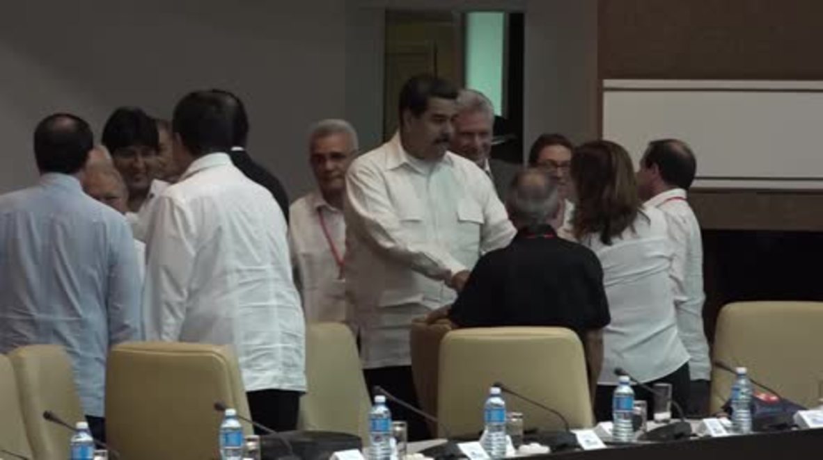 Cuba: Lat. American leaders urge to 'topple' right-wing as Sao Paulo Forum draws to a close