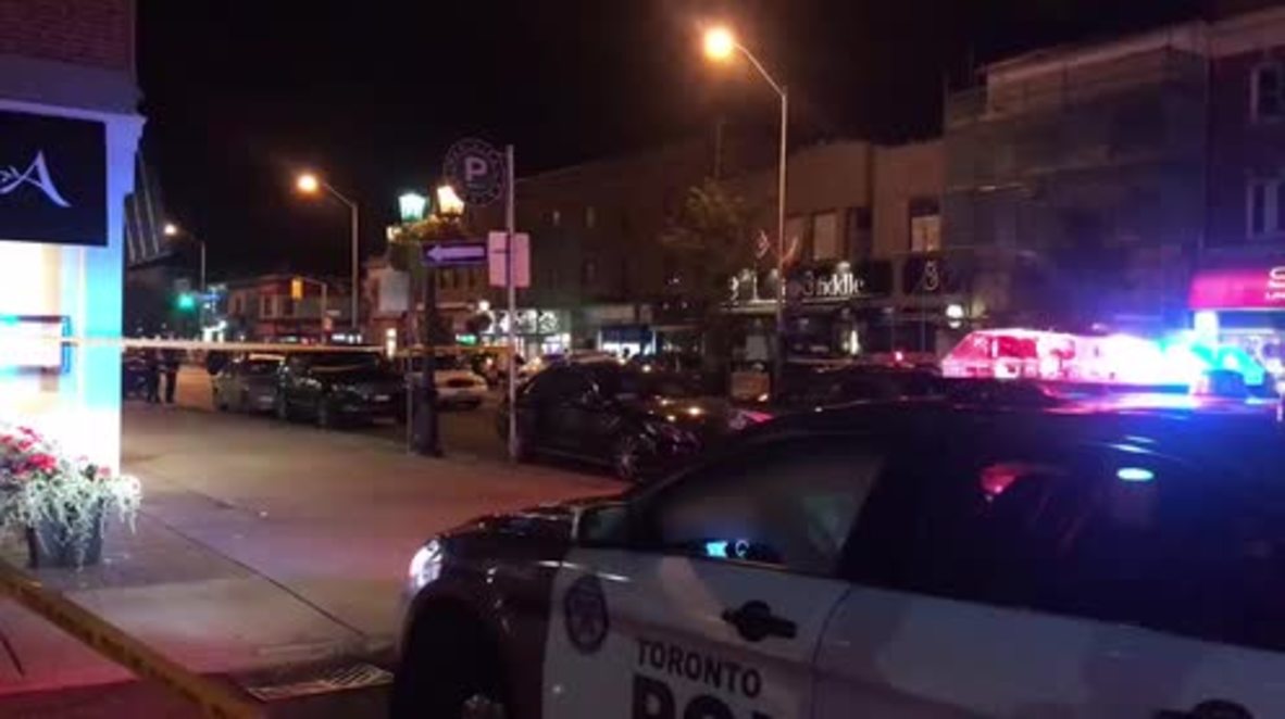 Canadá: 1 muerto y 13 heridos tras un tiroteo en Toronto