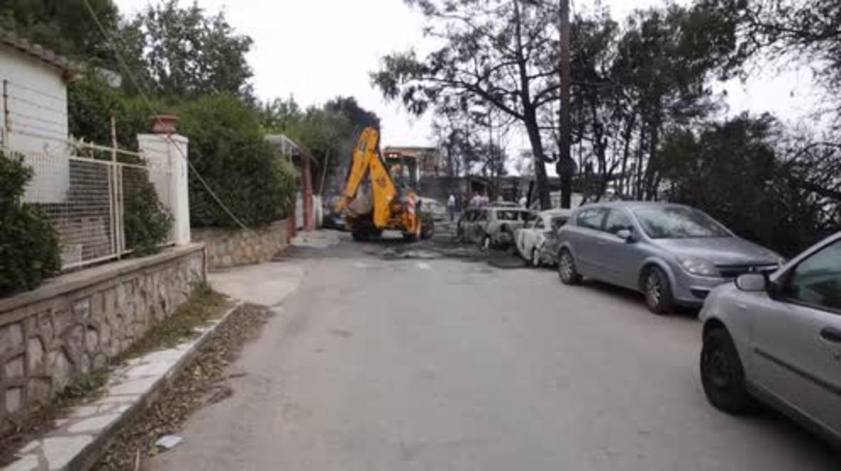 Grecia: 74 víctimas de incendios forestales