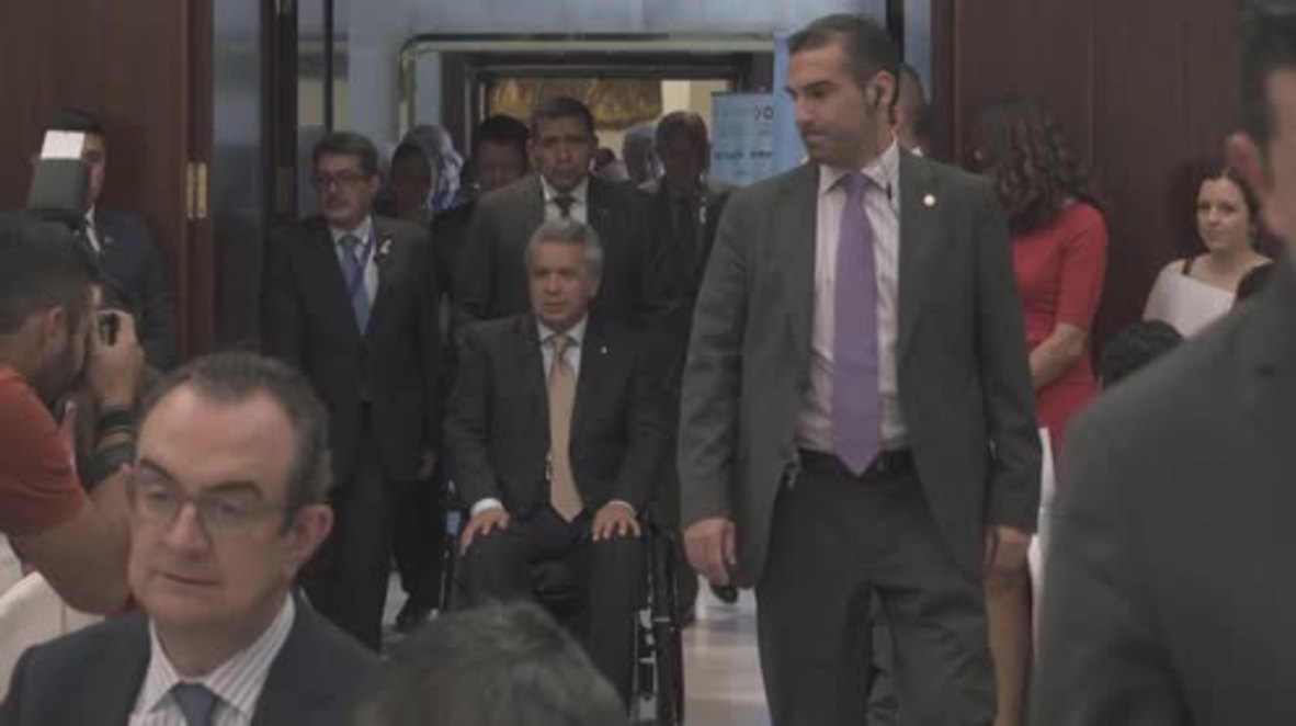 Spain: Assange solution must be reached through dialogue - Moreno in Madrid