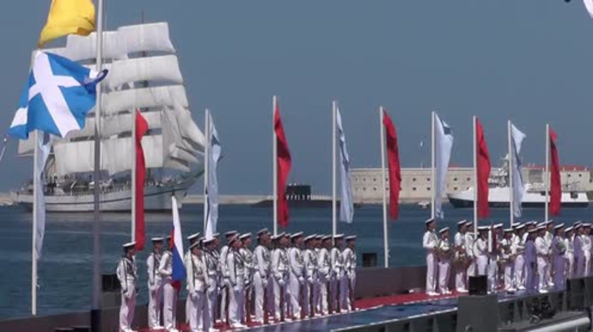 Russia: Black Sea Fleet holds Sevastopol Navy Day parade