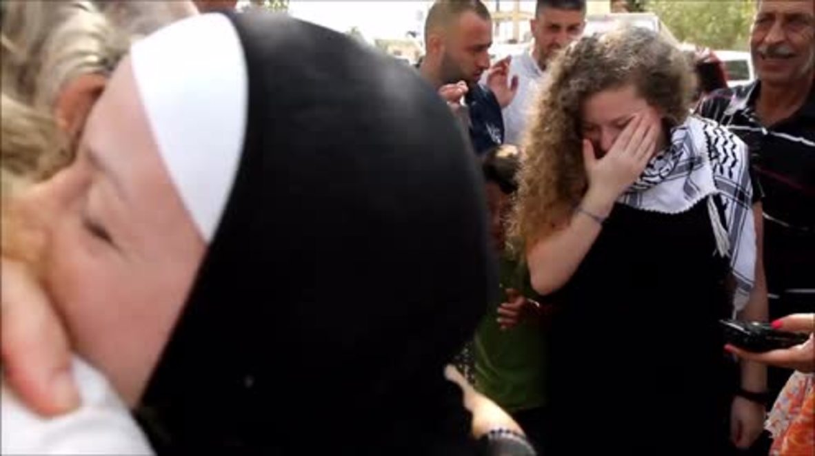 State of Palestine: Soldier slap teen Tamimi gives presser after release