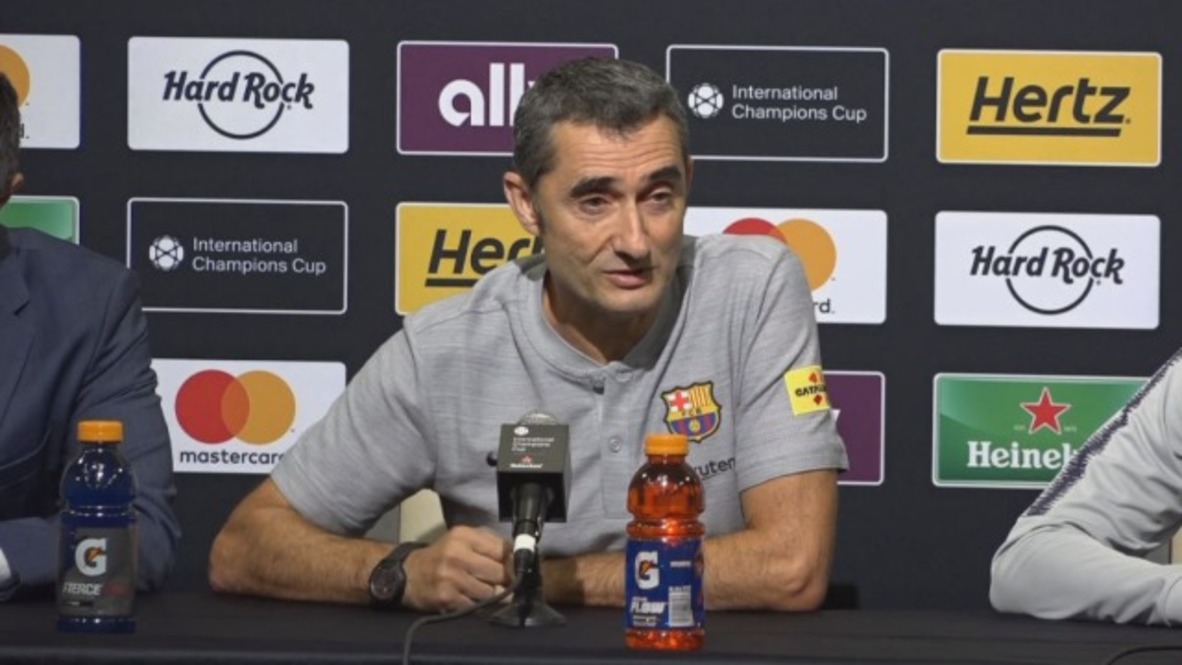 USA: AC Milan and Barca coaches find positives in final pre-season friendly