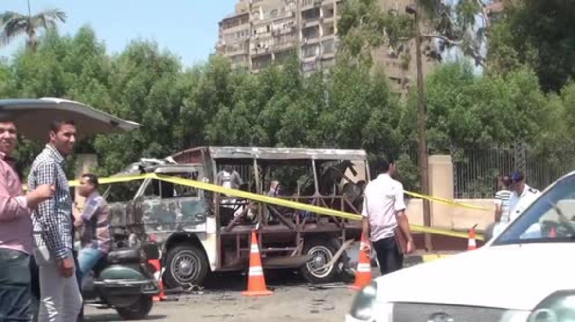 Egipto: Un coche bomba explota en el centro de El Cairo