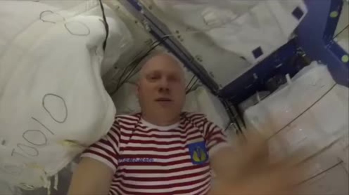 Take a tour of ISS with Russian cosmonaut Oleg Artemyev