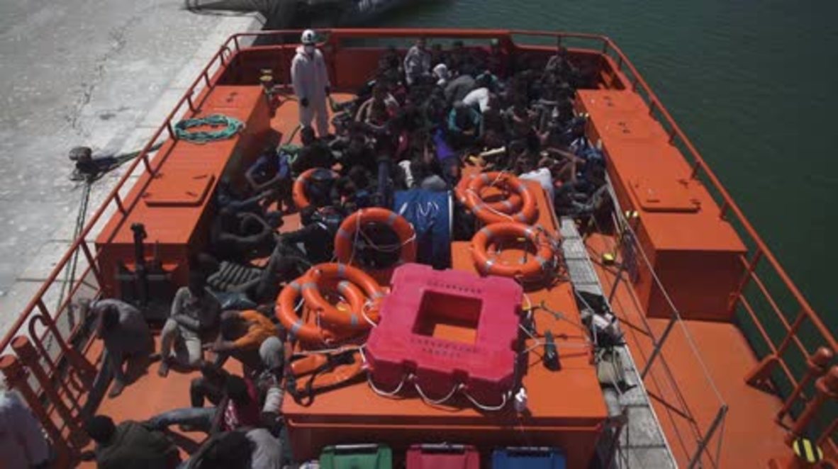 Spain: 78 refugees arrive in Barbate aboard rescue vessel