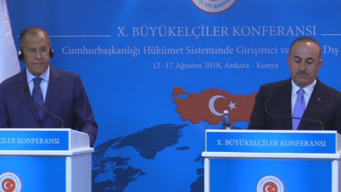 Turkey: Lavrov, Turkish FM Cavusoglu comment on operations in Idlib