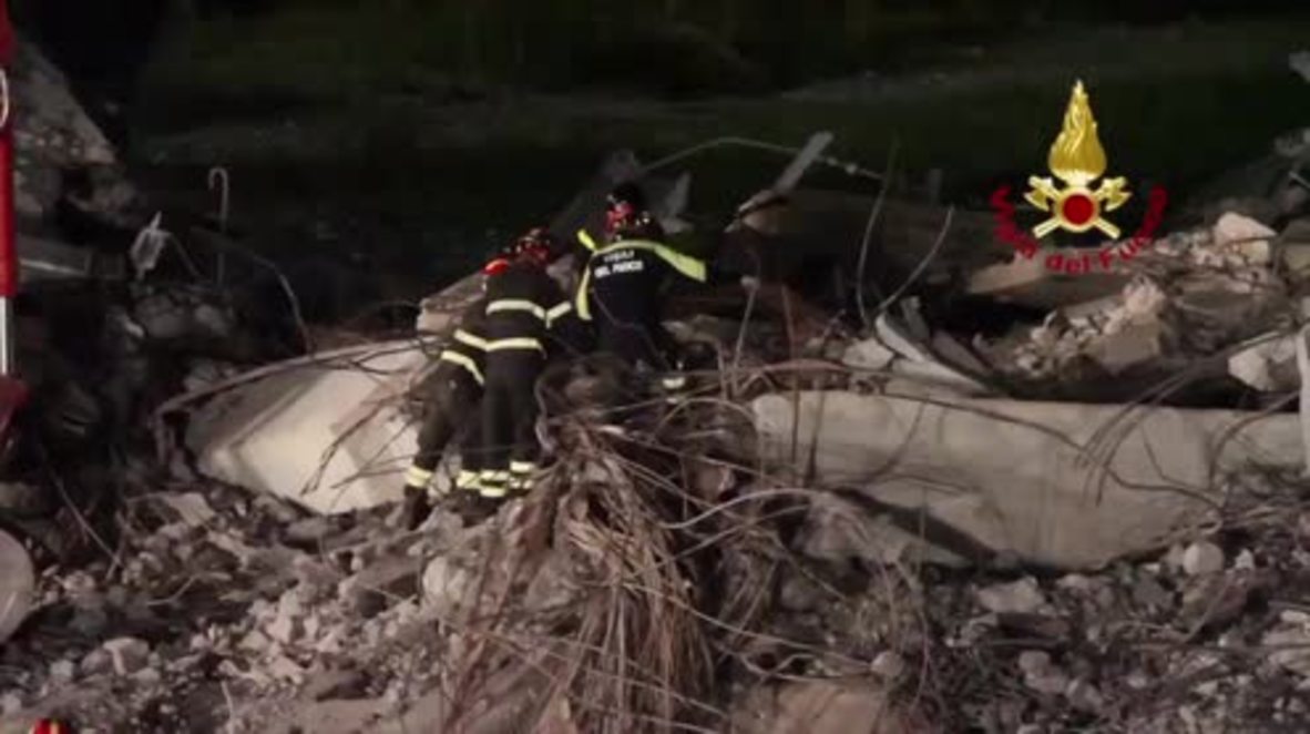 Italia: Continúan las labores de rescate tras la tragedia del puente en Génova