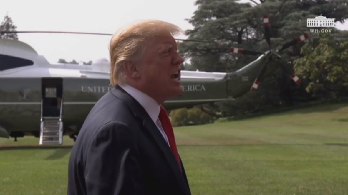 USA: Trump calls Manafort trial “very sad” but won’t discuss pardon