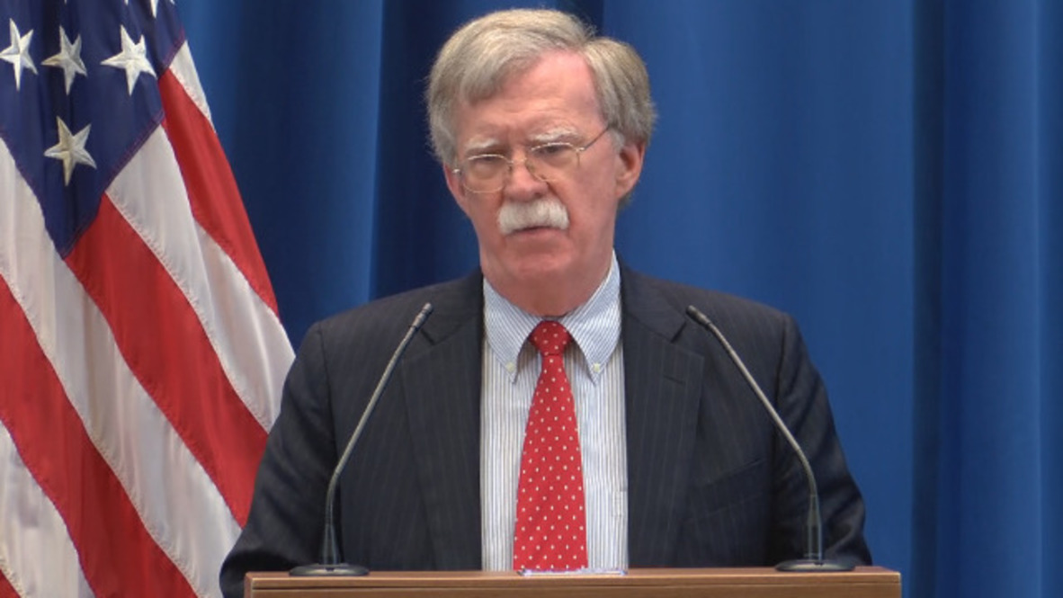 Switzerland: Bolton warns Russia against midterm election meddling